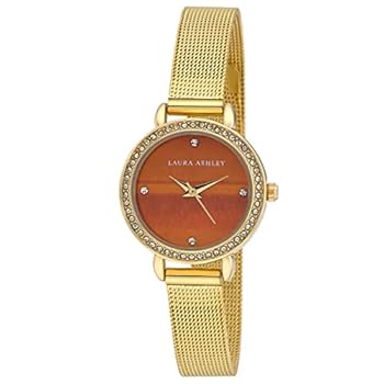 【稼働/良品】LAURA ASHLEY クオーツ ゴールド レディース Laura-Ashley-Gold-Women-s-